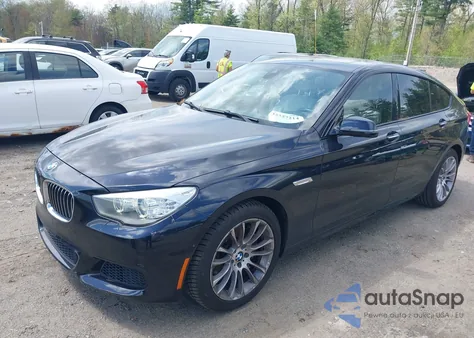 2014 BMW 535I Gran Turismo xDrive из США, поврежденный, VIN WBA5M4C52ED183844